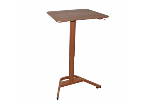 Metal Base Pneumatic Height Adjustable Desk