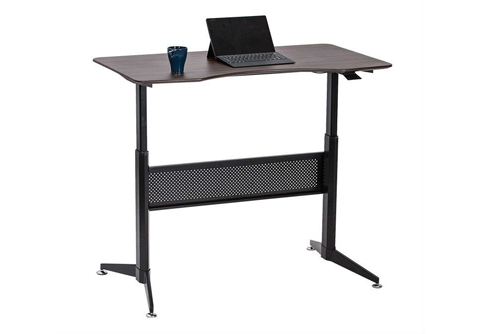 Pneumatic Adjustable Desk With Four Wheels