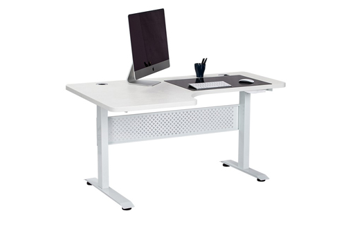 Pneumatic Adjustable Desk With Customized Desktop